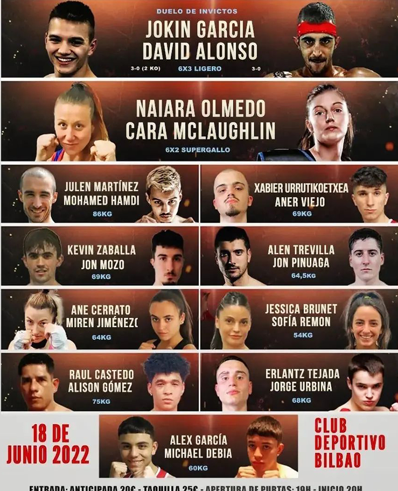 Triple cita de Boxeo Ol&iacute;mpico en Bilbao